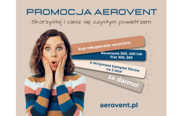 Promocja aeroVent - filtry na 2 lata gratis!