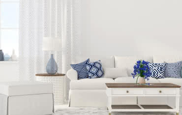Białe wnętrza z farbą Jedynka Deco & Protect