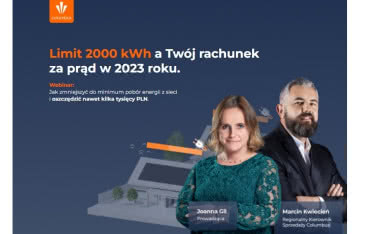 Zapraszamy na webinar "Bezpłatna kalkulacja rachunku za prąd w 2023 r."